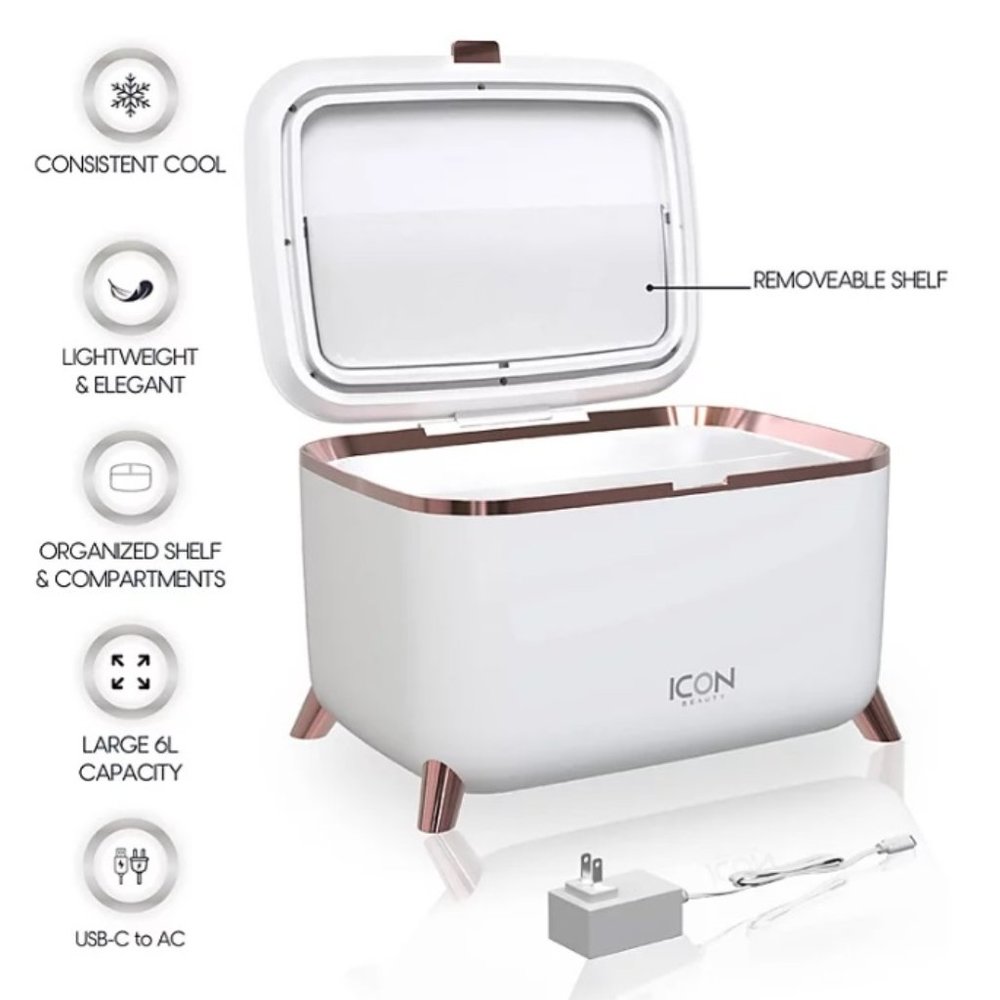 Cosmetic Chest Cooler (6-Liter Capacity)